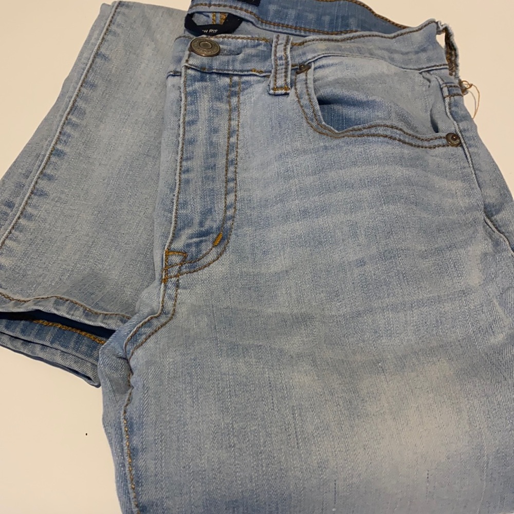 Aero skinny jeans.